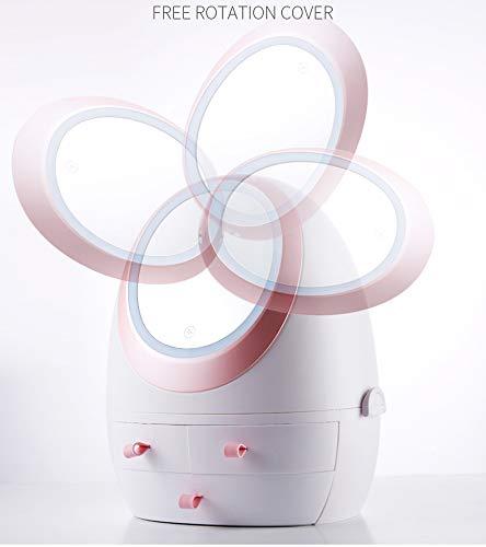 White Makeup Organizer